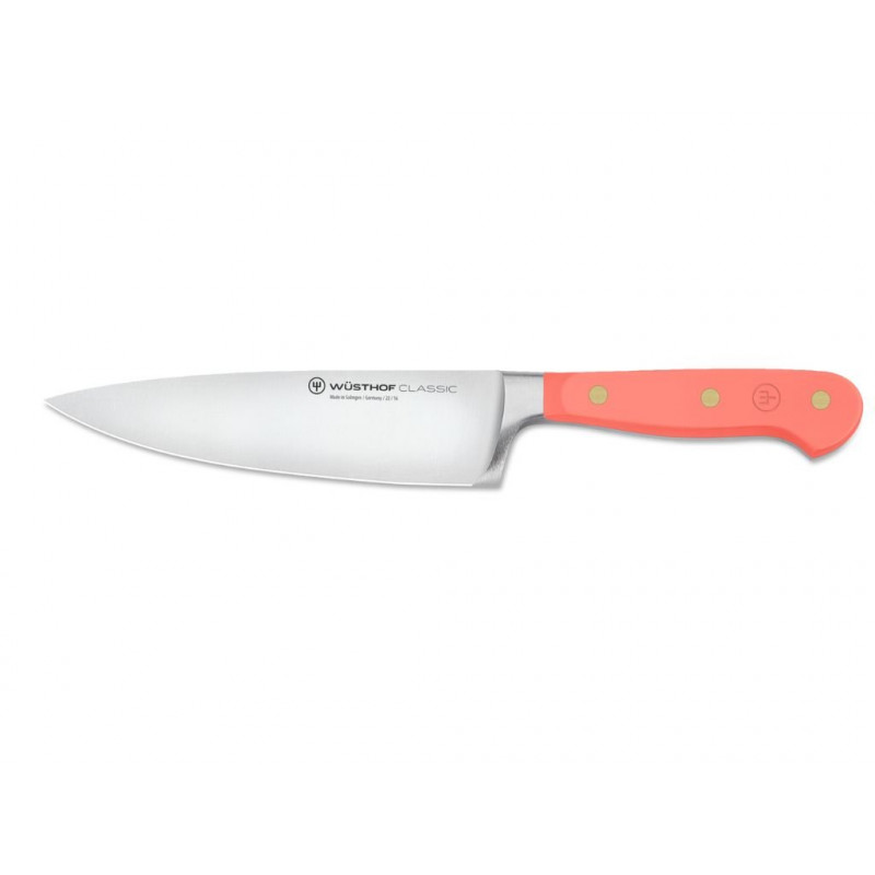 WÜSTHOF Nůž kuchařský Wüsthof CLASSIC Colour -  Coral Peach, 16 cm 