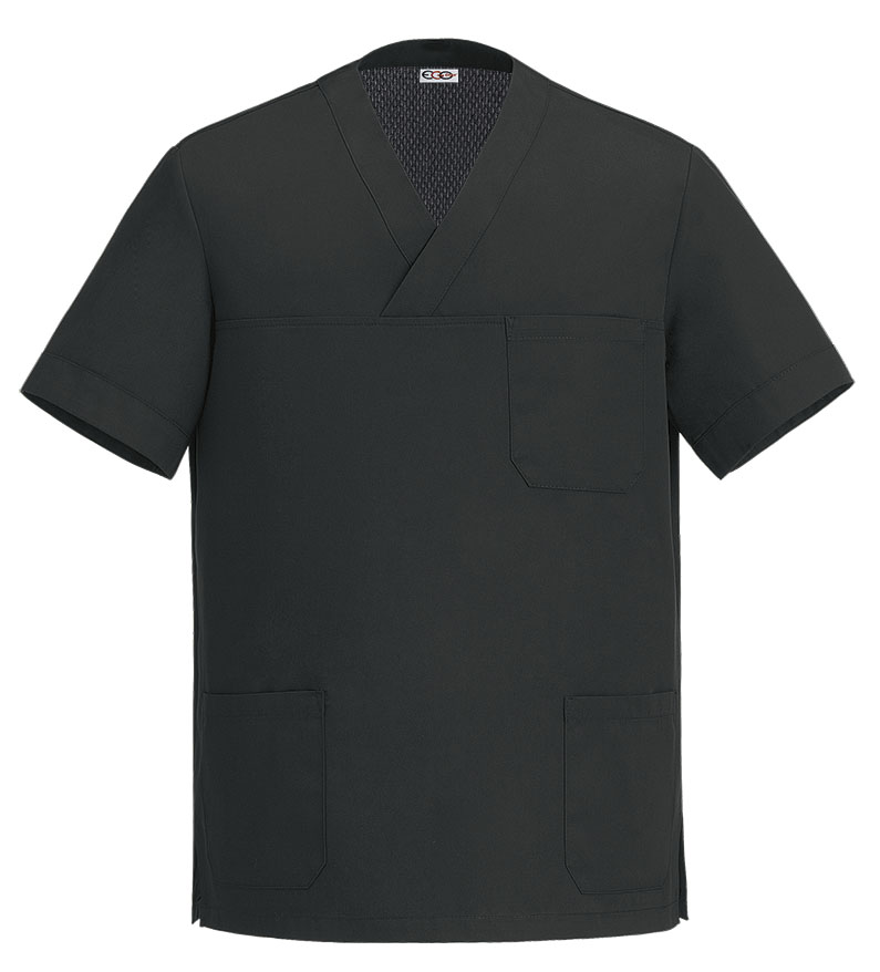 Kuchařská košile EGOchef COOL černá - krátký rukáv S