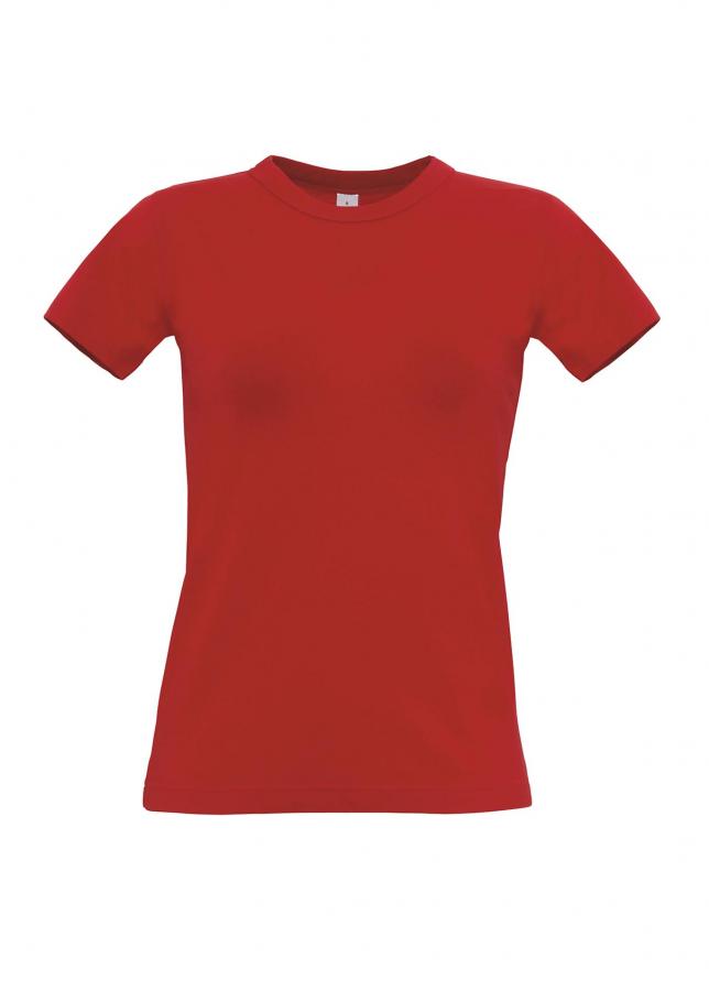 Kuchařské tričko dámské B&C - červené XXL