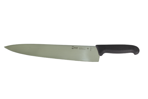 Kuchařský nůž IVO Progrip 31 cm - černý 232958.31.01