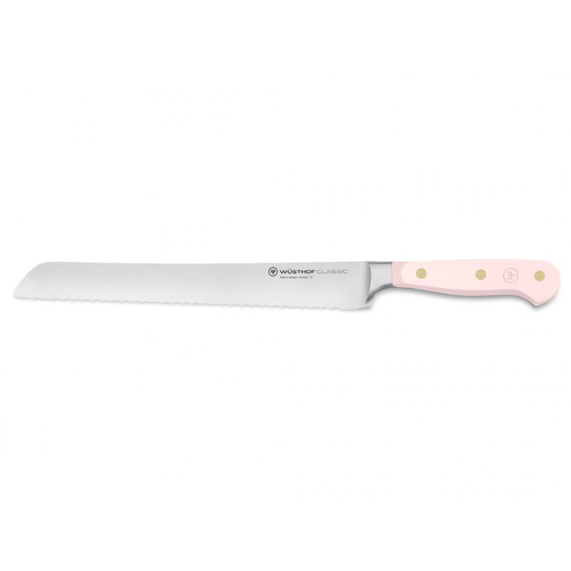 Levně Nůž na chléb Wüsthof CLASSIC Colour - Pink Himalayan 23 cm