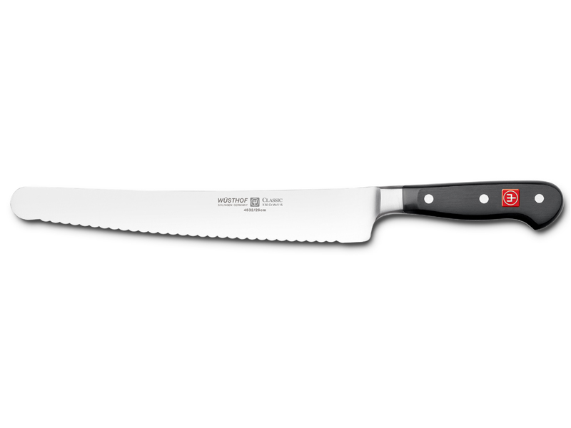 Levně WÜSTHOF Cukrářský nůž vroubkovaný Wüsthof CLASSIC 26 cm 4532