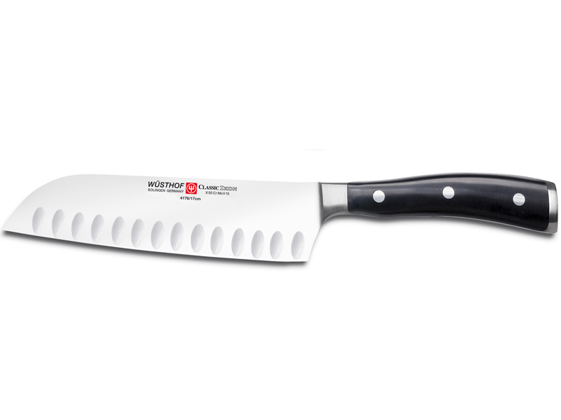 Japonský kuchářsky nůž Santoku Wüsthof CLASSIC IKON 17 cm 4176