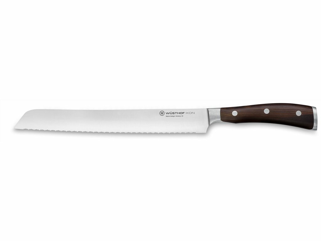 Levně Nůž na pečivo a chléb Wüsthof IKON 23 cm 4966/23