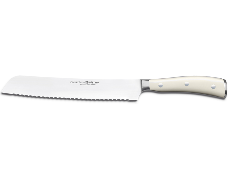 Levně Nůž na pečivo a chléb Wüsthof CLASSIC IKON créme 20 cm 4166-0/20