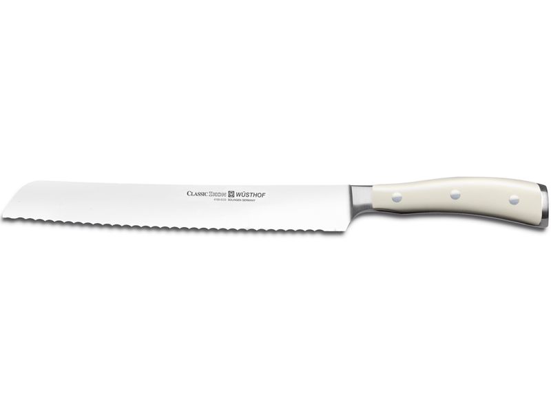 Levně Nůž na chleba Wüsthof CLASSIC IKON créme 23 cm 4166-0/23
