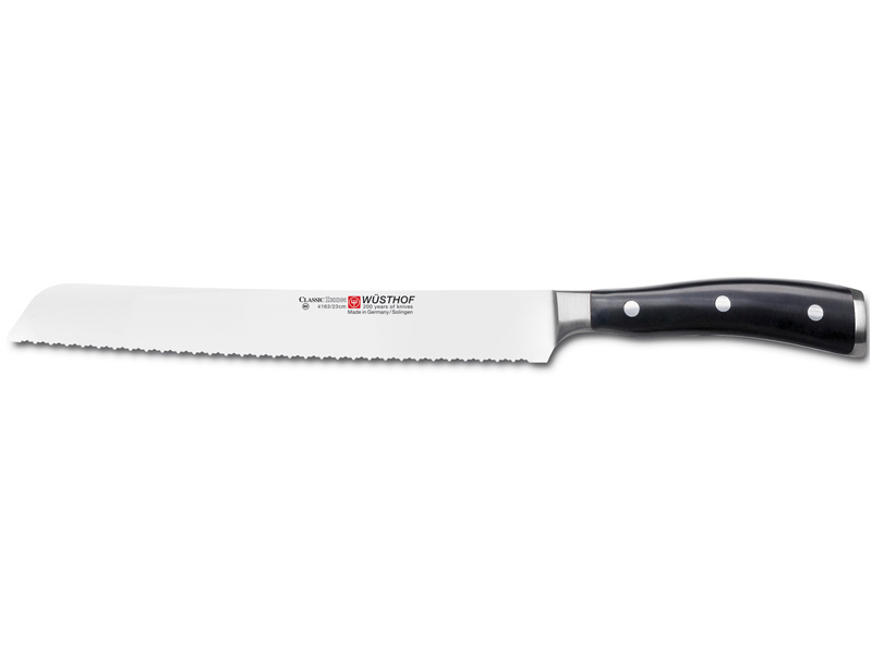 Levně Nůž na pečivo a chléb Wüsthof CLASSIC IKON 23 cm 4163/23