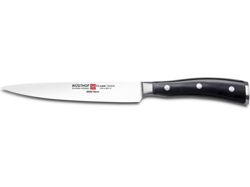 Levně WÜSTHOF Nářezový nůž na šunku Wüsthof CLASSIC IKON 16 cm 4506/16
