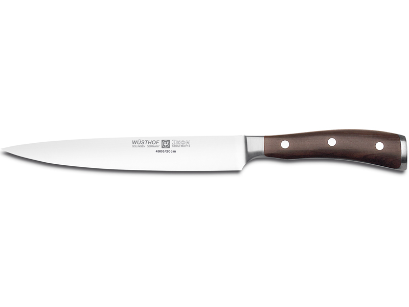 Levně Nářezový nůž na šunku Wüsthof IKON 20 cm 4906/20