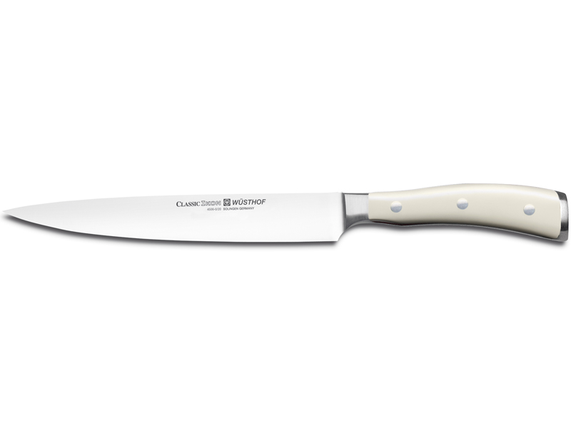 Levně WÜSTHOF Nářezový nůž na šunku Wüsthof CLASSIC IKON créme 20 cm 4506-0/20