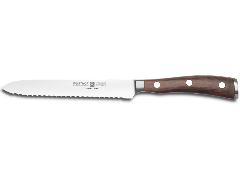 Levně Nářezový nůž na uzeniny / salám Wüsthof IKON 14 cm 4926