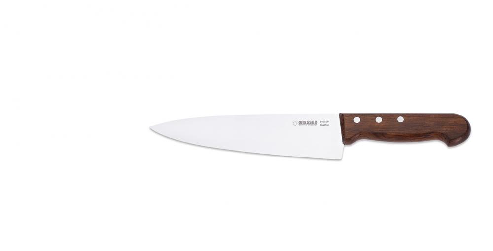 GIESSER MESSER Kuchařský nůž Giesser Messer dřevo G 8450  20 cm