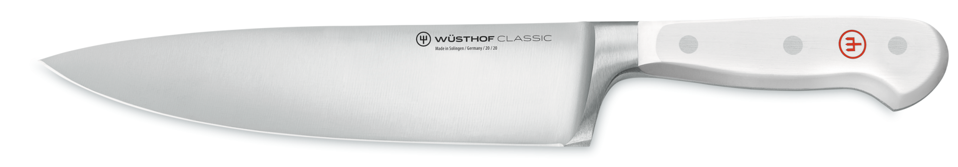 Levně Nůž kuchařský Wüsthof CLASSIC WHITE, široký 20 cm