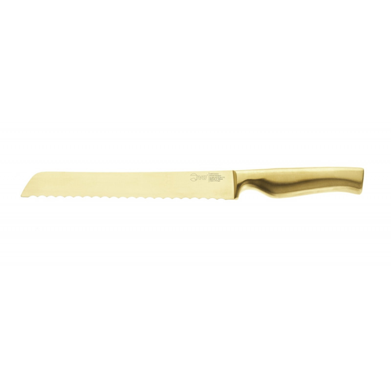 IVO Nůž na pečivo a chléb IVO ViRTU GOLD 20 cm 39010.20
