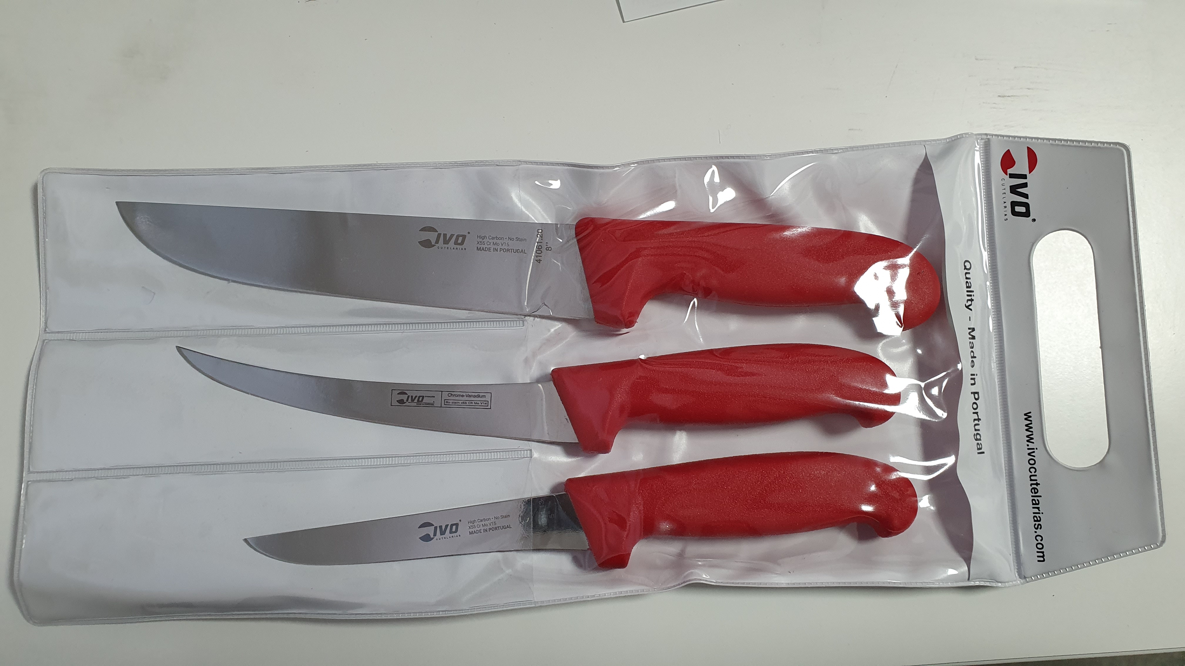 Levně IVO Set 3 řeznických nožů - IVO Europrofessional 41005