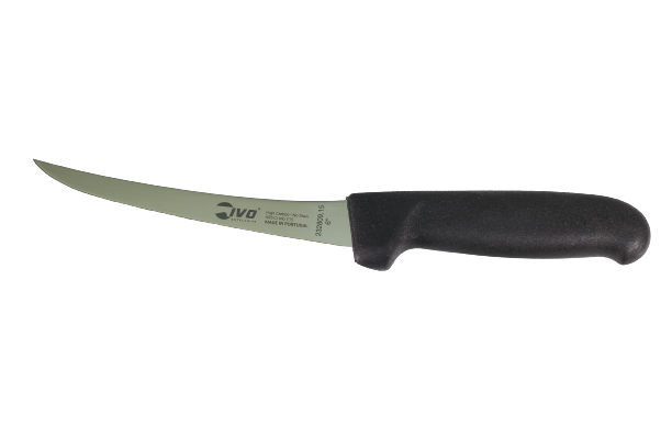 Levně IVO Vykosťovací nůž IVO Progrip 15 cm zahnutý, flex - černý 232809.15.01