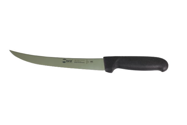 Levně Řeznický nůž IVO Progrip 21 cm - černý 232429.21.01
