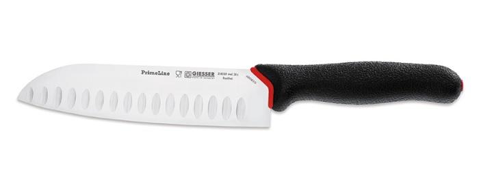 Japonský kuchařský nůž Santoku Giesser Messer PrimeLine 18 cm G 218269 