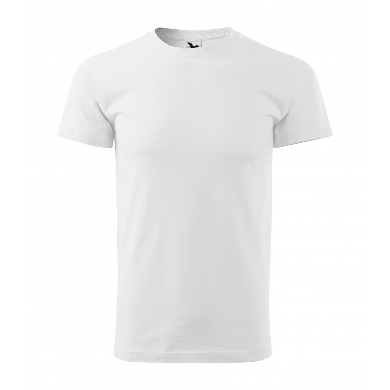MALFINI Pánské tričko BASIC - bílé XXL