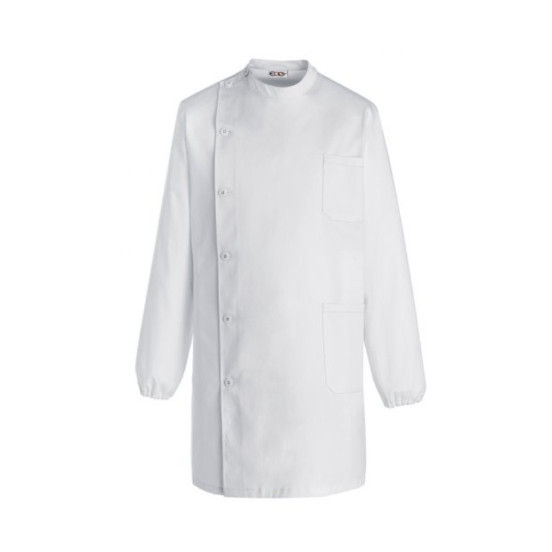 Levně Zdravotnický plášť s gumičkou EGOchef Dentist - bílý XL