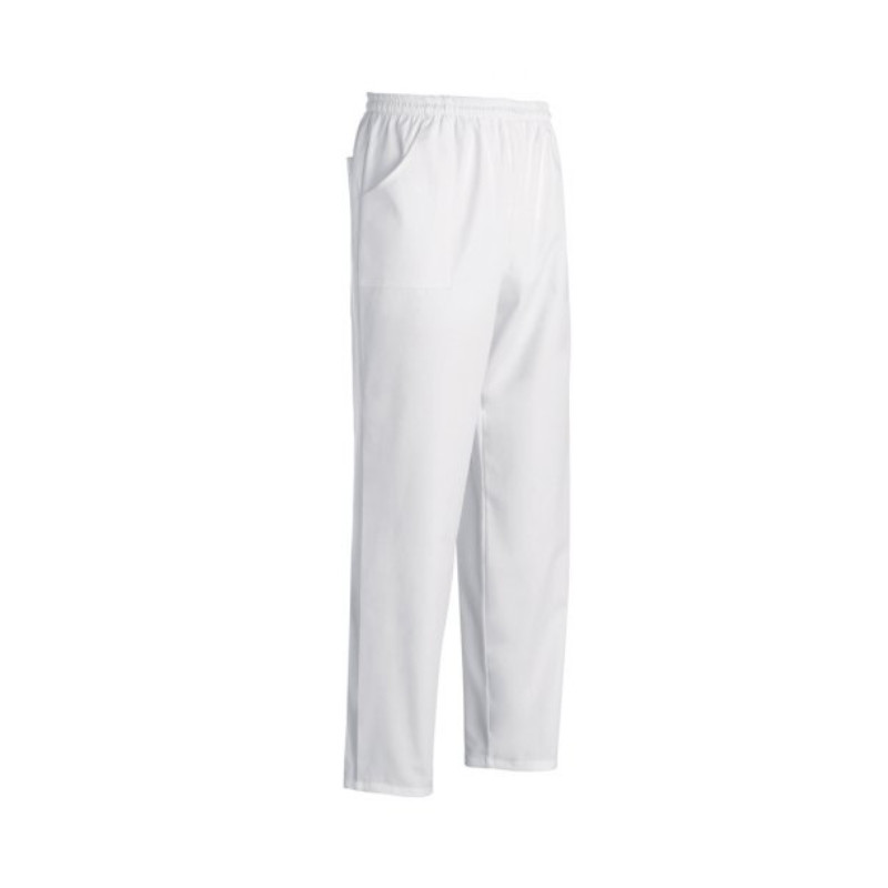 Levně Zdravotnické kalhoty EGOchef - White XL