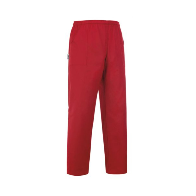 Levně Zdravotnické kalhoty EGOchef - Red XS