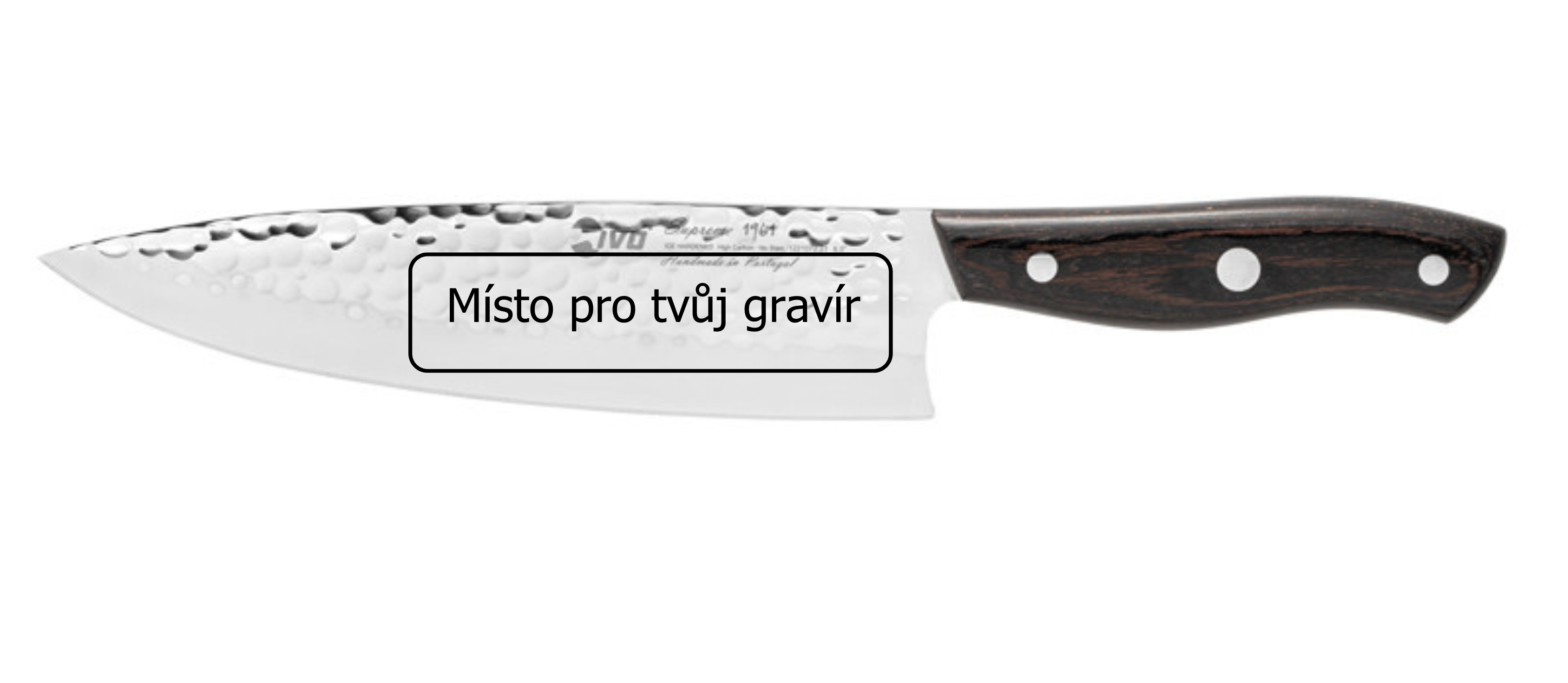 Kuchařský nůž IVO Supreme 21 cm 1221072.21_laserové gravírovaní 